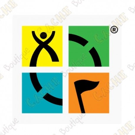 Mini stickers Groundspeak - Lote de 4