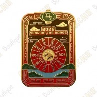 Geocoin "Year of the Fire Horse"