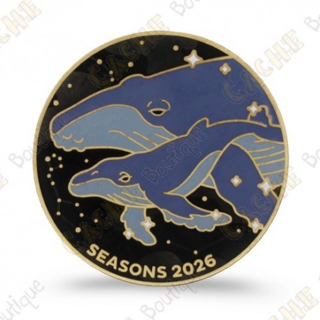 Géocoin "2026 Seasons"
