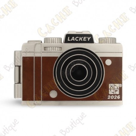 Géocoin "Lackey 2026" + Traveler
