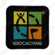 Patch Logo Geocaching - Noir