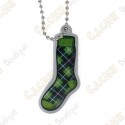 Missing Sock Travel Tag - Argyle Sock