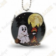 Halloween Cache Buddy Travel Tag - Toastferatu