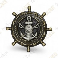 Géocoin "Pirate" Ship Wheel - 2026