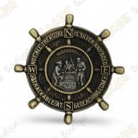 Géocoin "Pirate" Ship Wheel - 2026