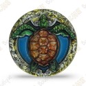Géocoin "Sea Turtle" - Antique Brass