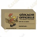 100% French cache stickers x 10